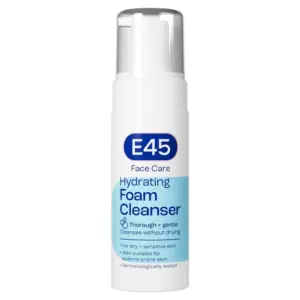 E45 Foaming Face Wash - Gentle Daily Cleanser for Dry & Sensitive Skin | 150 ml | Unscented
