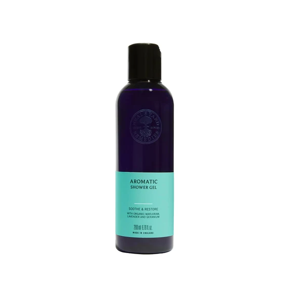 Neal's Yard Remedies Aromatic Shower Gel Body Wash with Relaxing Lavender & Geranium - 200 ml